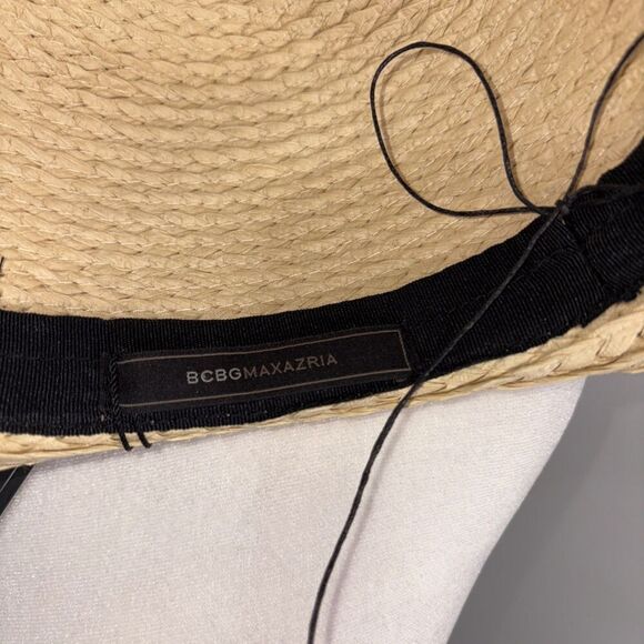 BCBGMaxAzria NWT Women's Snakeskin Band Adjustable Hat Size OS Cowgirl - Picture 6 of 8